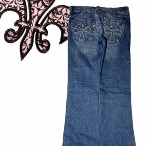 vintage skinny flared jeans miss me denim 90s usa baddie